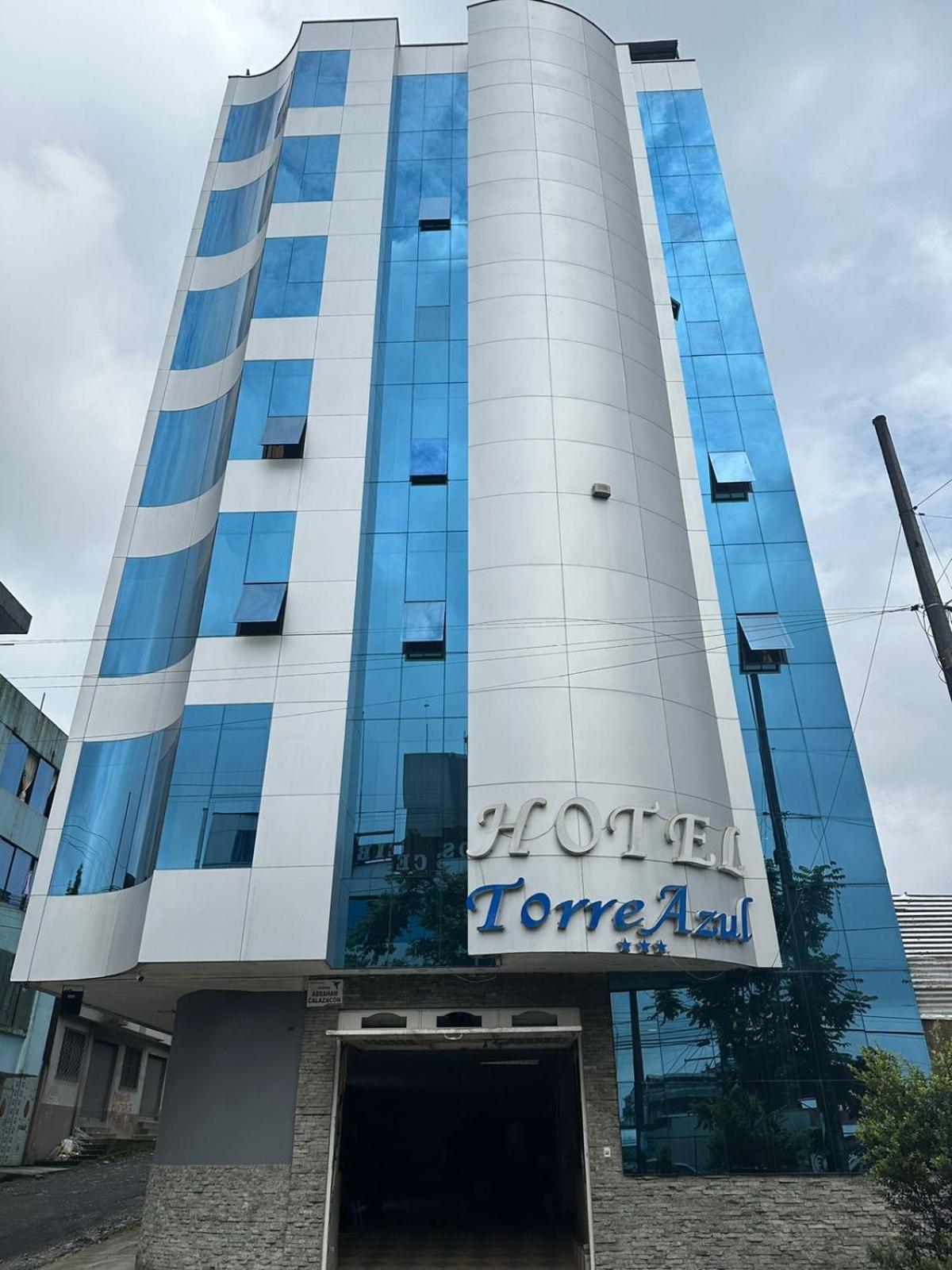 Hotel Torre Azul 산토 도밍고 데 로스 콜로라도스 외부 사진